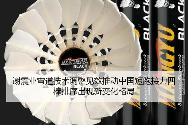 谢震业弯道技术调整见效推动中国短跑接力四棒排序出现新变化格局